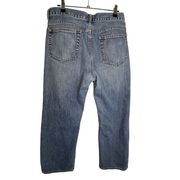 Men’s J. Crew Medium Wash Relaxed Denim Jeans - Picture 3 of 4